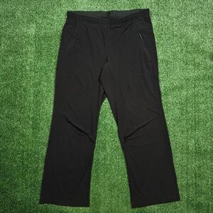 Pashko Pants Women's Size XL Black Wide Leg Performance Flare Lightweight Soft